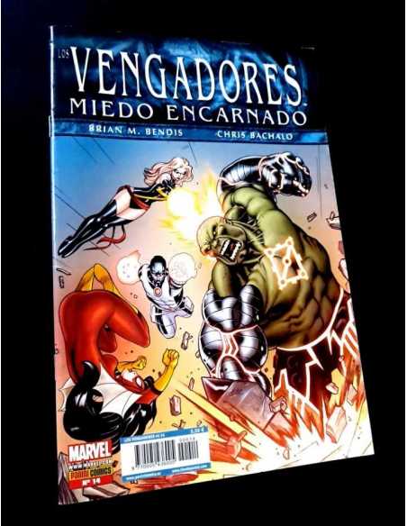 EXCELENTE ESTADO VENGADORES MIEDO ENCARNADO 14 PANINI COMICS GRAPA