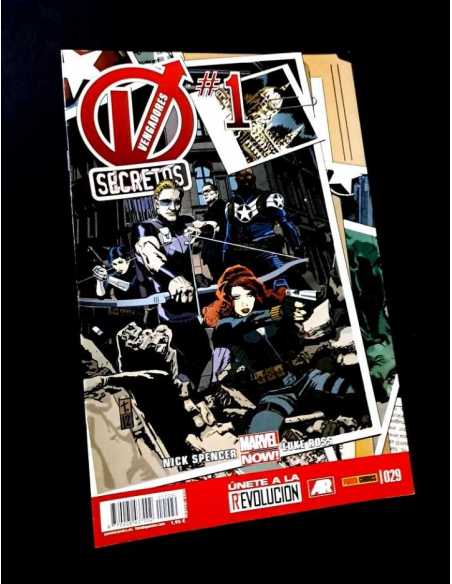 EXCELENTE ESTADO LOS VENGADORES SECRETOS 29 PANINI GRAPA