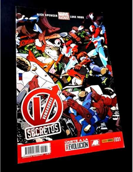 EXCELENTE ESTADO LOS VENGADORES SECRETOS 31 PANINI GRAPA