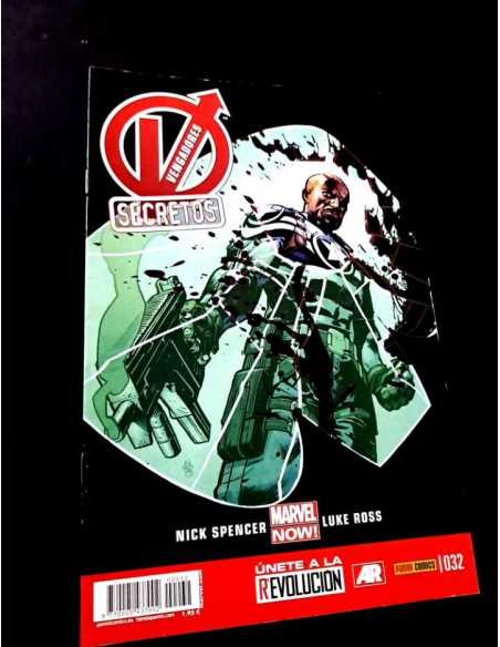 EXCELENTE ESTADO LOS VENGADORES SECRETOS 32 PANINI GRAPA