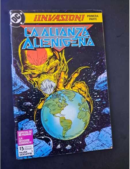 EXCELENTE ESTADO INVASION 1 ZINCO GRAPA DC