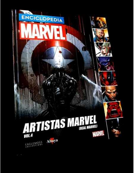 DE KIOSCO ENCICLOPEDIA MARVEL 70 ARTISTAS MARVEL VOL.4 ALTAYA TAPA DURA