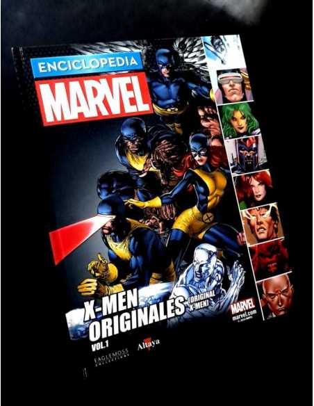 DE KIOSCO ENCICLOPEDIA MARVEL 18 X-MEN ORIGINALES VOL.1 ALTAYA TAPA DURA