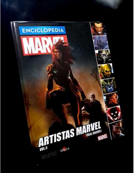 PRECINTADO DE KIOSCO ENCICLOPEDIA MARVEL ARTISTAS MARVEL VOL.5 ALTAYA TAPA DURA