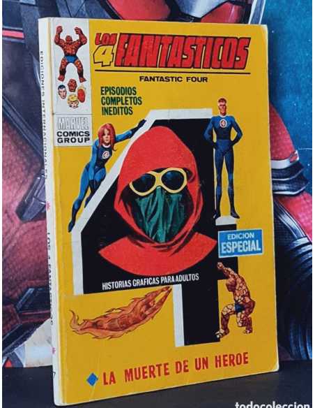MUY BUEN ESTADO LOS 4 FANTASTICOS 17 LA MUERTE DE UN HÉROE TACO EDICIONES VERTICE