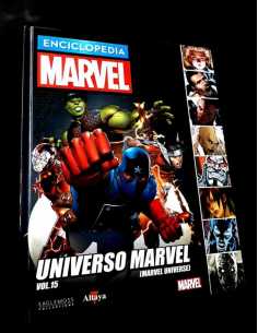 DE KIOSCO ENCICLOPEDIA MARVEL 90 UNIVERSO MARVEL VOL.15...
