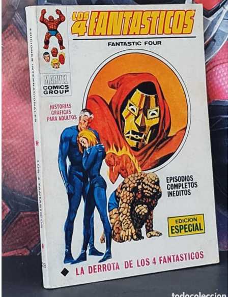 CASI EXCELENTE ESTADO LOS 4 FANTASTICOS 28 LA DERROTA DE LOS 4 FANTÁSTICOS TACO EDICIONES VERTICE