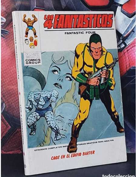 MUY BUEN ESTADO LOS 4 FANTASTICOS 50 CAOS EN EL EDIFICIO BAXTER TACO EDICIONES VERTICE