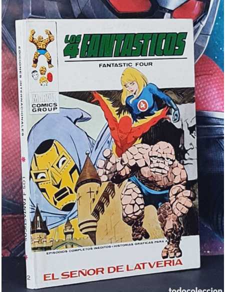 CASI EXCELENTE ESTADO LOS 4 FANTASTICOS 42 EL SEÑOR DE LATVERIA TACO EDICIONES VERTICE