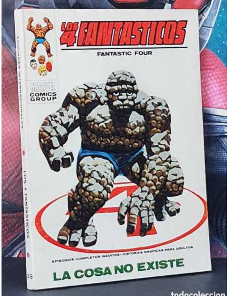 EXCELENTE ESTADO LOS 4 FANTASTICOS 39 LA COSA NO EXISTE TACO EDICIONES VERTICE