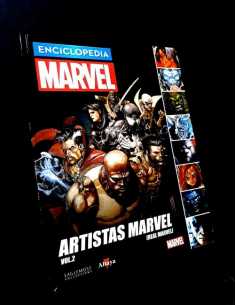DE KIOSCO ENCICLOPEDIA MARVEL 47 ARTISTAS MARVEL VOL.2...