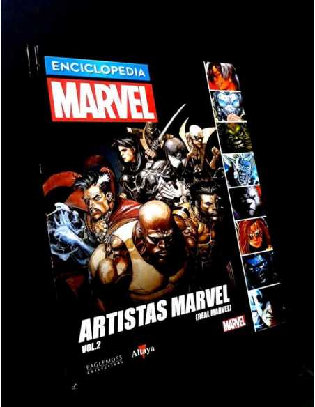 DE KIOSCO ENCICLOPEDIA MARVEL 47 ARTISTAS MARVEL VOL.2 ALTAYA TAPA DURA