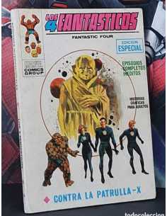 MUY BUEN ESTADO LOS 4 FANTASTICOS 14 CONTRA LA PATRULLA X...