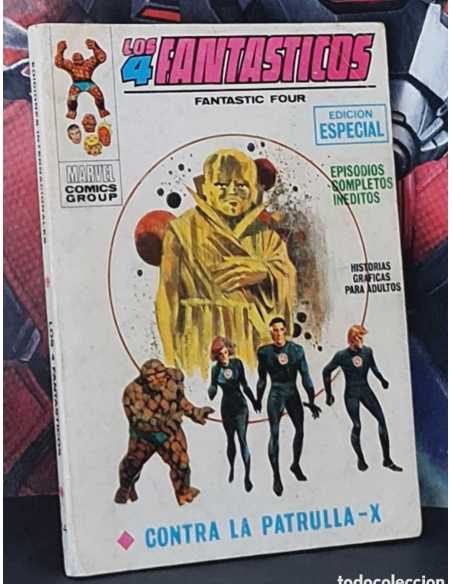 MUY BUEN ESTADO LOS 4 FANTASTICOS 14 CONTRA LA PATRULLA X TACO EDICIONES VERTICE