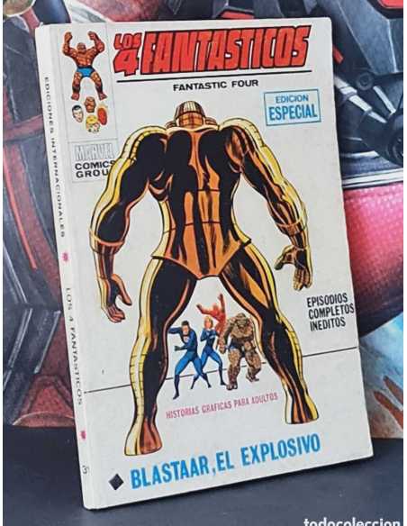 MUY BUEN ESTADO LOS 4 FANTASTICOS 31 BLASTAAR EL EXPLOSIVO TACO EDICIONES VERTICE