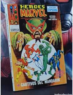 EXCELENTE ESTADO HEROES MARVEL 2 CAUTIVOS DEL MANDARÍN...