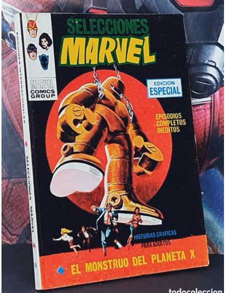 EXCELENTE ESTADO SELECCIONES MARVEL 8 EL MONSTRUO DEL PLANETA X TACO EDICIONES VERTICE