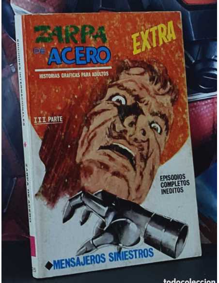 BUEN ESTADO ZARPA DE ACERO 25 MENSAJEROS SINIESTROS TACO EDICIONES INTERNACIONALES VERTICE