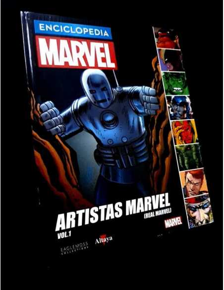 PRECINTADO DE KIOSCO ENCICLOPEDIA MARVEL 40 ARTISTAS MARVEL VOL.1 ALTAYA TAPA DURA