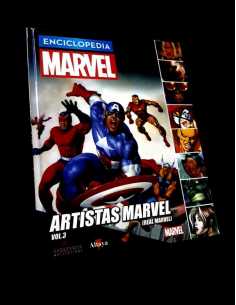 PRECINTADO DE KIOSCO ENCICLOPEDIA MARVEL 62 ARTISTAS...