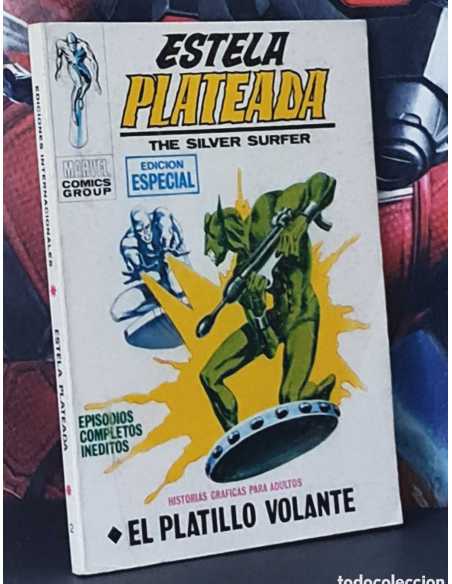 CASI EXCELENTE ESTADO ESTELA PLATEADA 2 EL PLATILLO VOLANTE TACO EDICIONES VERTICE