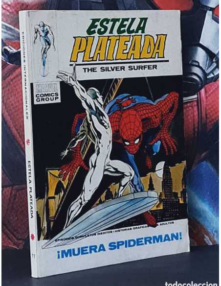 EXCELENTE ESTADO ESTELA PLATEADA 11 MUERA SPIDERMAN TACO EDICIONES VERTICE