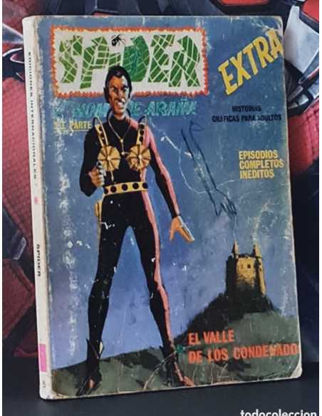 SPIDER 5 EL VALLE DE LOS CONDENADOS TACO NORMAL ESTADO EDICIONES INTERNACIONALES VERTICE