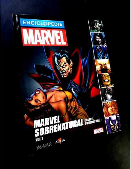 EXCELENTE ESTADO ENCICLOPEDIA MARVEL 42 MARVEL SOBRENATURAL VOL.1 ALTAYA TAPA DURA