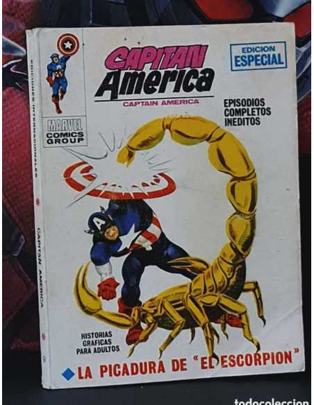 MUY BUEN ESTADO CAPITAN AMERICA 9 LA PICADURA DEL ESCORPIÓN TACO EDICIONES VERTICE
