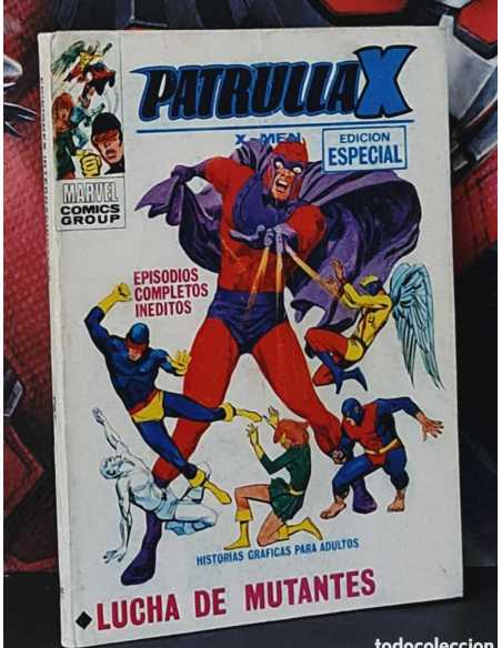 BUEN ESTADO PATRULLA X 25 LUCHA DE MUTANTES TACO PRIMERA EDICION 1° VERTICE