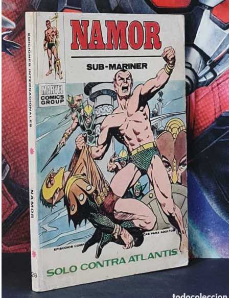 BUEN ESTADO NAMOR 28 SOLO CONTRA ATLANTIS TACO EDICIONES VERTICE