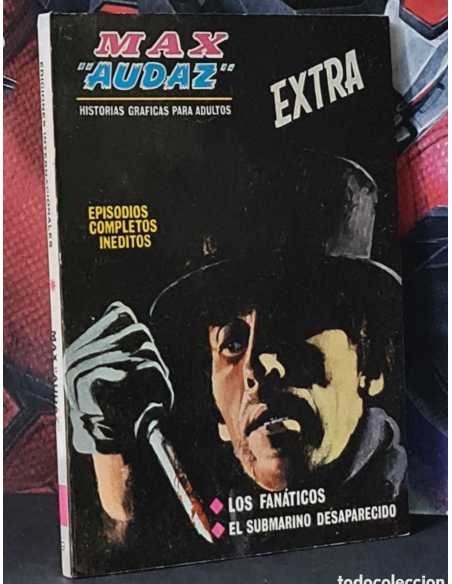 CASI EXCELENTE ESTADO MAX AUDAZ 9 LOS FANÁTICOS TACO EDICIONES VERTICE