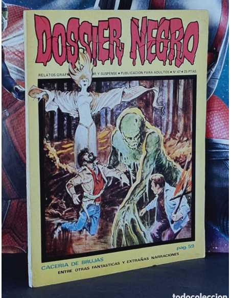 MUY BUEN ESTADO DOSSIER NEGRO 47 CACERÍA DE BRUJAS GRAPA IBERO MUNDIAL