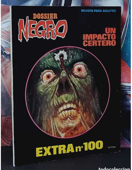 CASI EXCELENTE ESTADO DOSSIER NEGRO 100 EXTRA UN IMPACTO CERTERO GRAPA IBERO MUNDIAL
