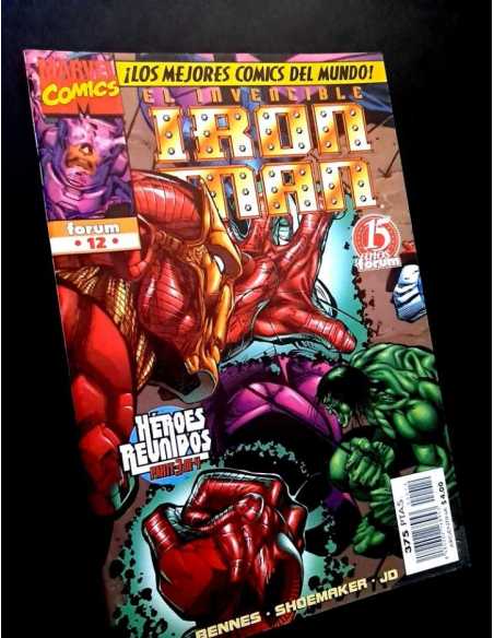 EXCELENTE ESTADO HEROES REBORN IRON MAN 12 FORUM COMICS GRAPA