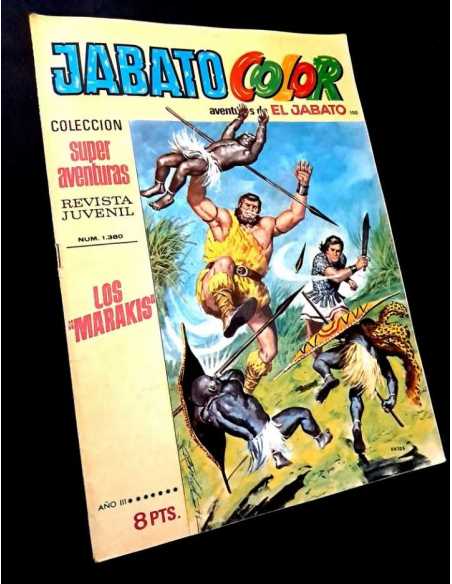 MUY BUEN ESTADO JABATO COLOR 100 COLECCION SUPER AVENTURAS 1380 BRUGUERA