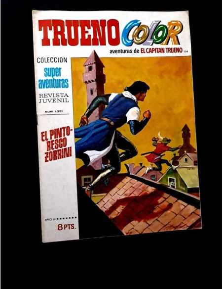 MUY BUEN ESTADO EL CAPITAN TRUENO COLOR 114 COLECCION SUPER AVENTURAS 1351 BRUGUERA