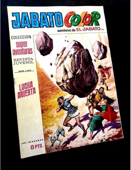 MUY BUEN ESTADO JABATO COLOR 140 COLECCION SUPER AVENTURAS 1460 BRUGUERA