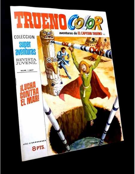 EXCELENTE ESTADO EL CAPITAN TRUENO COLOR 92 COLECCION SUPER AVENTURAS 1307 BRUGUERA