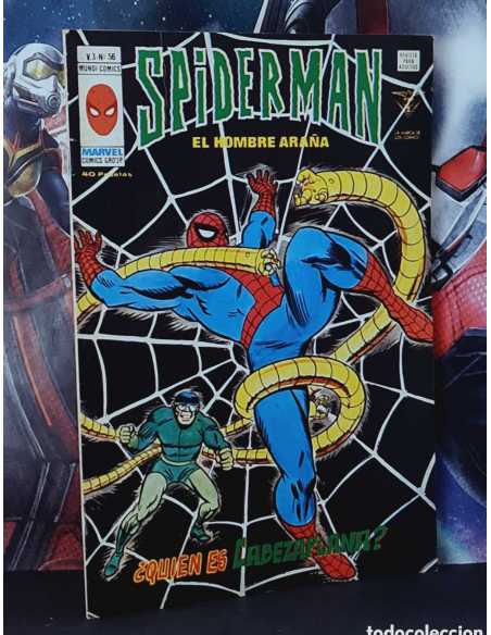 BUEN ESTADO SPIDERMAN 56 VOL III QUIÉN ES CABEZAPLANA GRAPA SPIDER-MAN COMICS VERTICE
