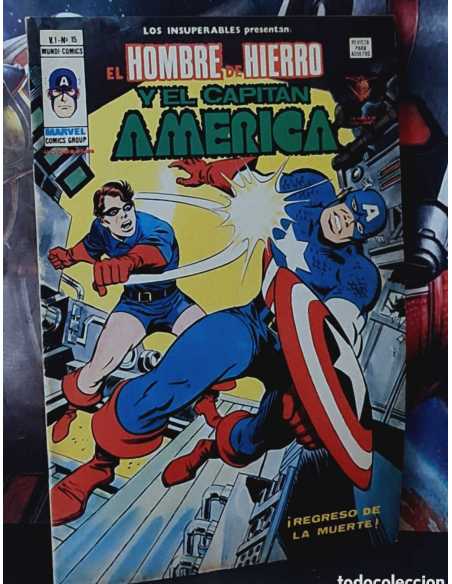 BUEN ESTADO LOS INSUPERABLES 15 REGRESO DE LA MUERTE GRAPA COMICS VERTICE