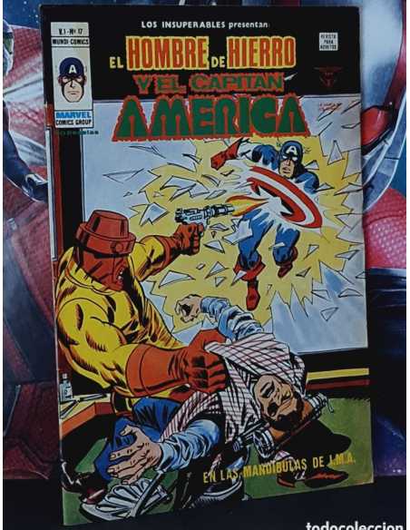 BUEN ESTADO LOS INSUPERABLES 17 EN LAS MANDÍBULAS DE IMA GRAPA COMICS VERTICE