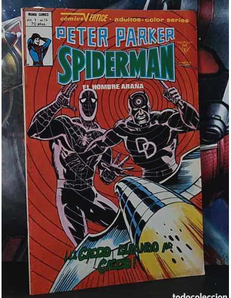 CASI EXCELENTE ESTADO PETER PARKER 14 EL CIEGO CUIDA AL CIEGO SPIDER-MAN GRAPA COMICS VERTICE