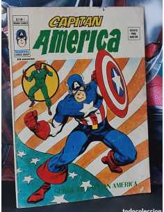 BUEN ESTADO CAPITAN AMERICA 1 GRAPA MUNDI COMICS VERTICE