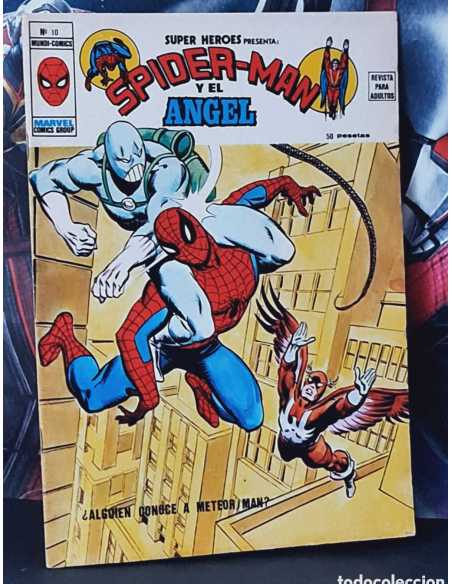 MUY BUEN ESTADO SUPER HEROES 10 VOL II ALGUIEN CONOCE A METEOR MAN GRAPA MUNDI COMICS VERTICE