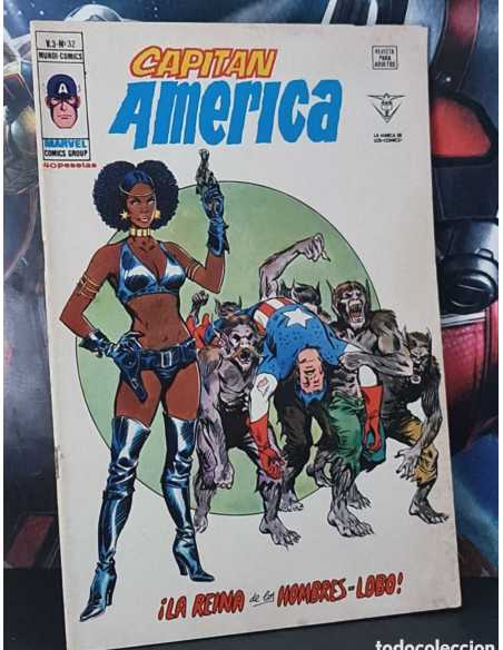 BUEN ESTADO CAPITAN AMERICA 32 VOL III UNA REINA DE LOS HOMBRES LOBO GRAPA COMICS VERTICE