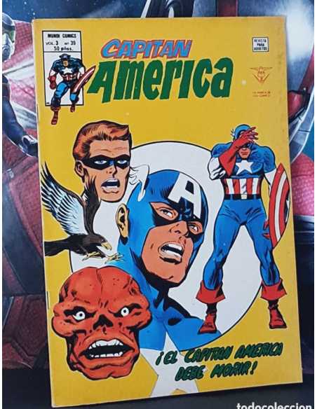 CAPITAN AMERICA 45 VOL III NORMAL ESTADO EL CAPITÁN AMÉRICA DEBE MORIR GRAPA COMICS VERTICE