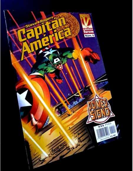 EXCELENTE ESTADO CAPITAN AMERICA 6 VOL.3 FORUM COMICS GRAPA