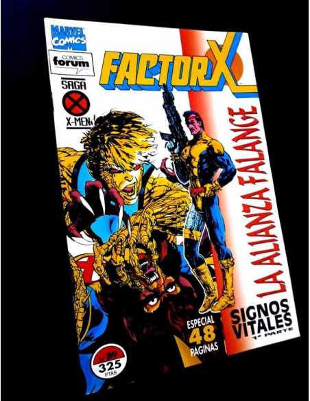 CASI EXCELENTE ESTADO FACTOR-X 89 ESPECIAL FORUM COMICS GRAPA
