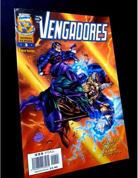 MUY BUEN ESTADO HEROES REBORN LOS VENGADORES 3 FORUM COMICS GRAPA